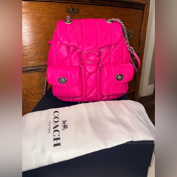 RARE Dragon Fruit Coach Pillow Madison Backpack - FULL SET - Picture 15 of 15